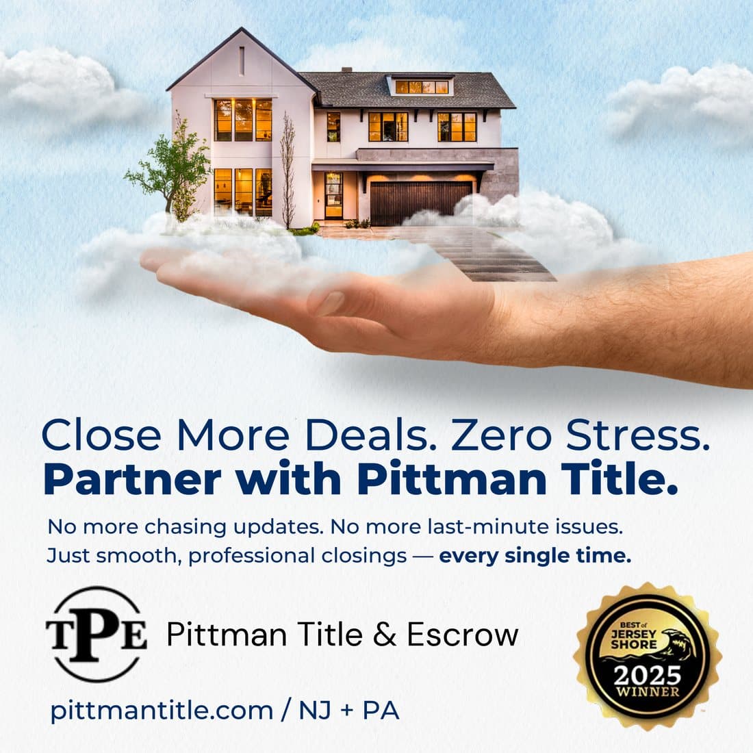 B2B social campaign aimed at agents and lenders — the partner-facing side of the brand.